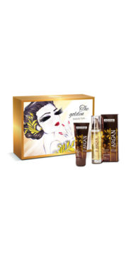 Golden beauty box