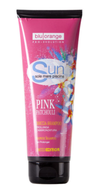 Tan intensifier Pink-Patchouli Shower Shampoo