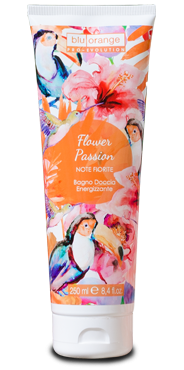 flower passion summer feelings energizing shower bath