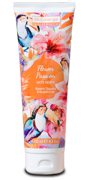 flower passion summer feelings energizing shower bath